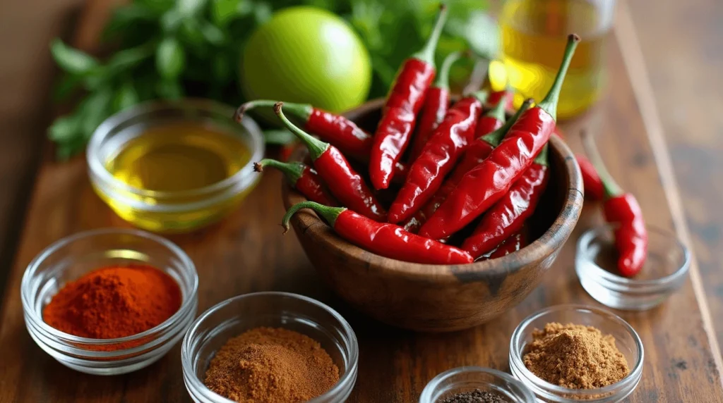 Chipotle marinade ingredients: chipotle peppers in adobo sauce, olive oil, lime, smoked paprika, cumin, salt, and pepper.